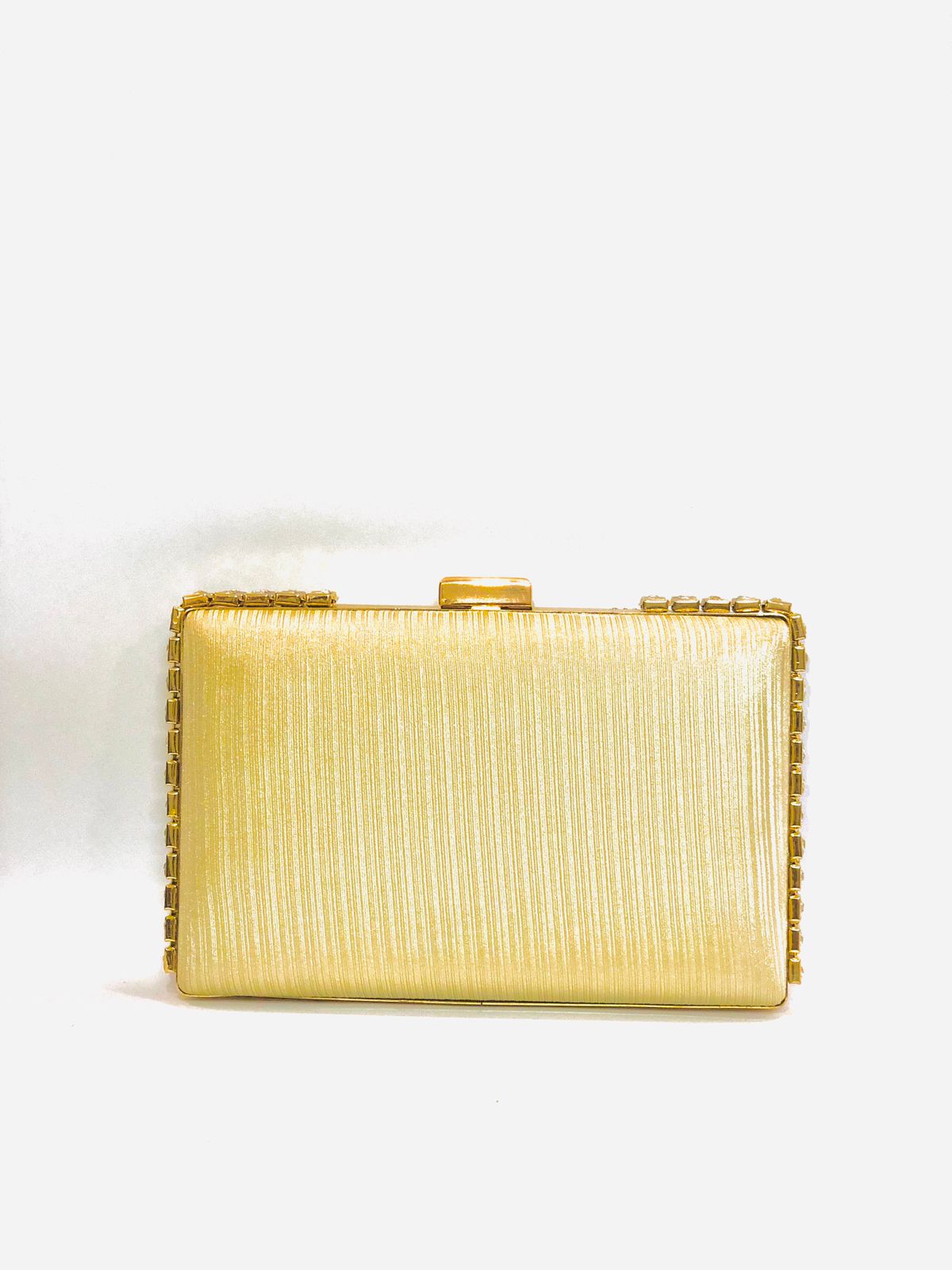 Royale Clutch – Diamond Gold