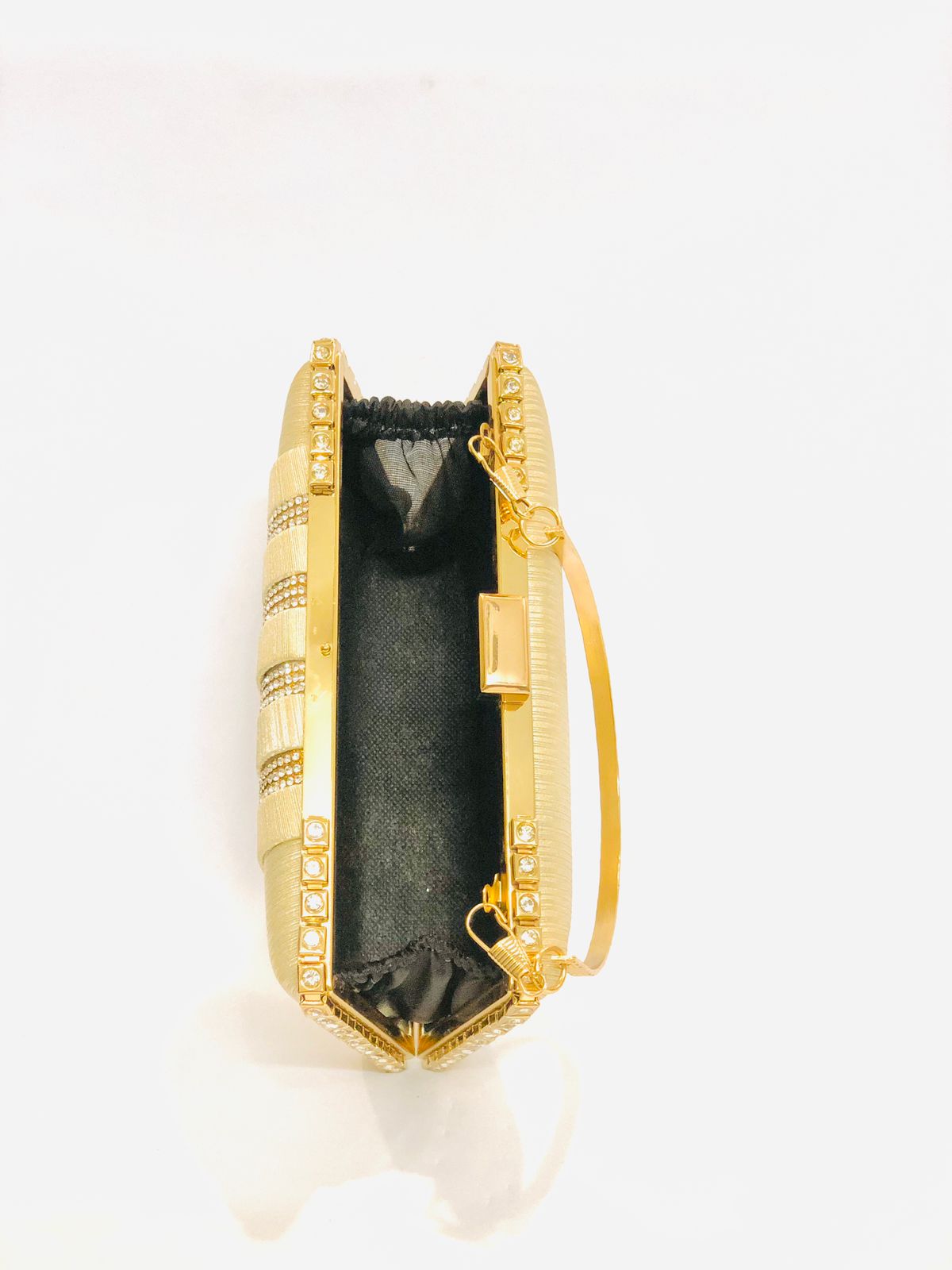 Royale Clutch – Diamond Gold