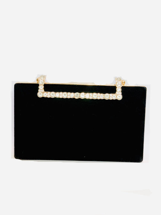 Double Handlle Velvet - Black