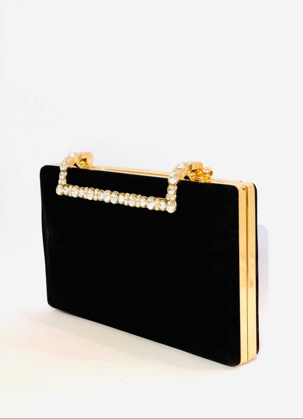 Double Handlle Velvet - Black