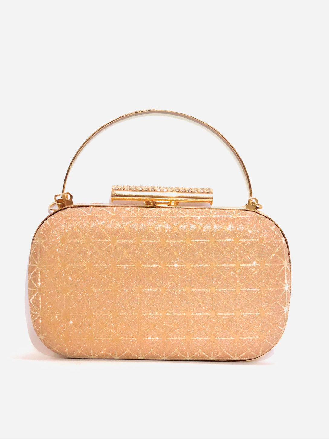 Golden Shimmer Clutch - Veloura